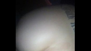 milfhunter tattoo on red kiss lips ass Amateur wife thick dildo in pussy