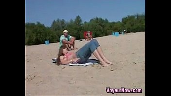 spied the on naughty beach naked at people Julia ann swap