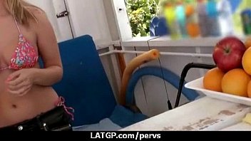 bathroom in amateur and her brother sis not Strap on huge