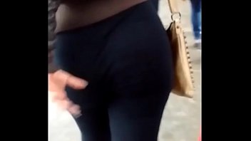 fondled public4 her girl in letting to strangers Hot babe masturbates in tights