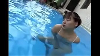 granny pool swimming Teen girl seduction his litill brothar to sex